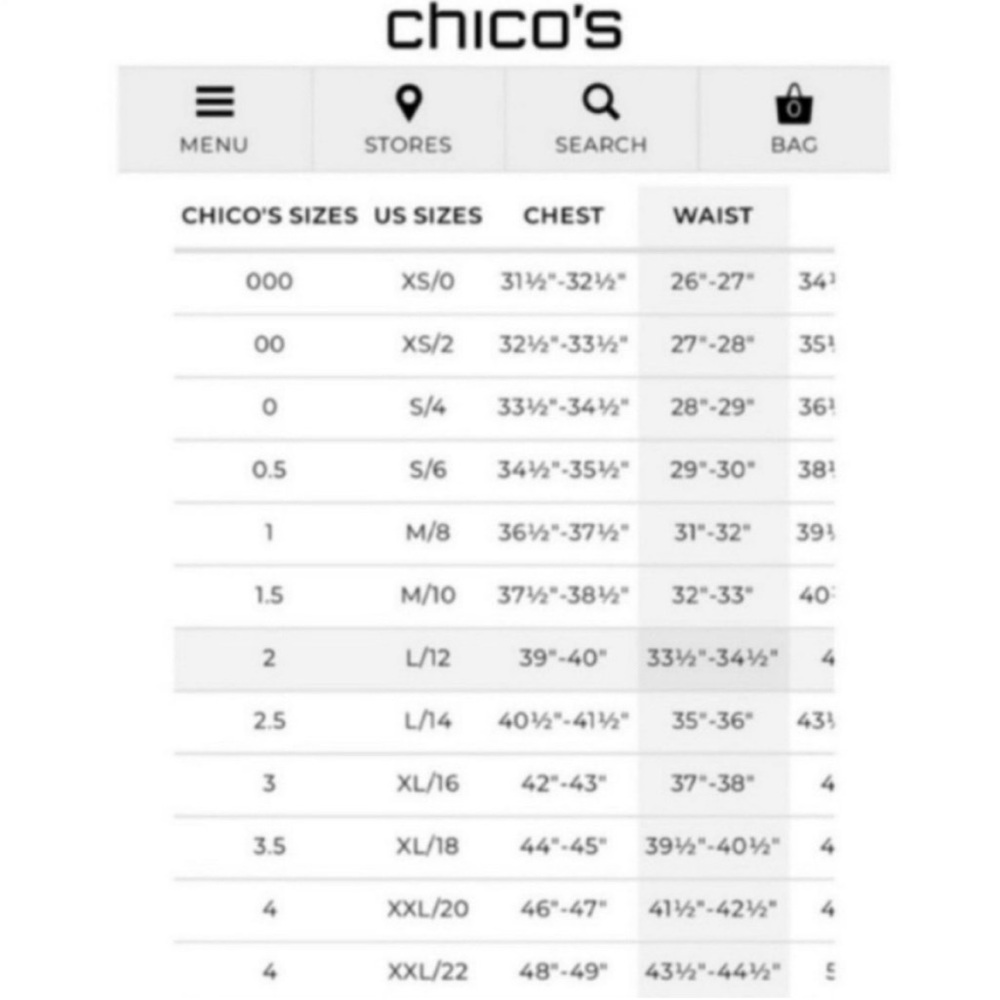 Chico’s Boxy Short Sleeve VNeck Tee - Picture 8 of 8
